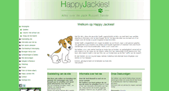 Desktop Screenshot of happyjackies.nl